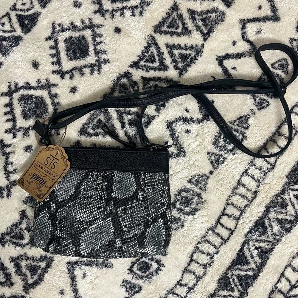 STS Ranchwear Black and Gray Women's Bag